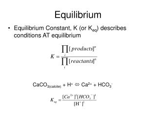 Equilibrium