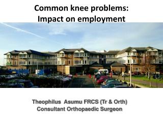 Common knee problems: Impact on employment