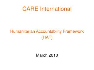 CARE International