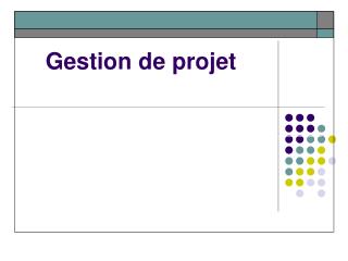 Gestion de projet