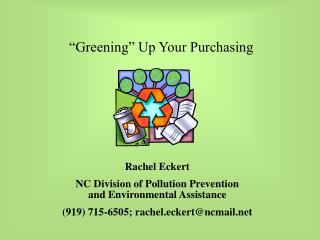 “Greening” Up Your Purchasing