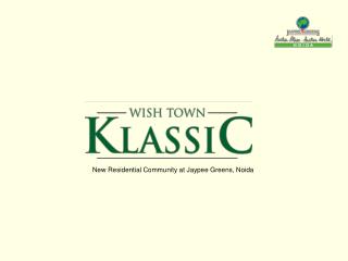 New Residential Community at Jaypee Greens, Noida