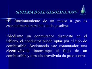 SISTEMA DUAL GASOLINA /GNV