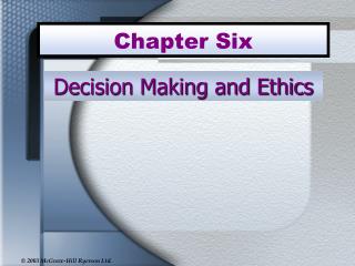 Chapter Six