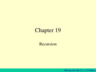 Chapter 19