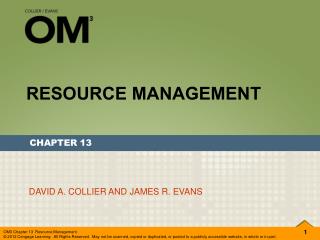 RESOURCE MANAGEMENT