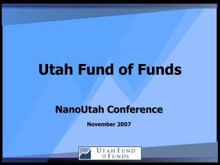 Utah Fund of Funds