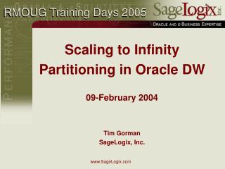 RMOUG Training Days 2005