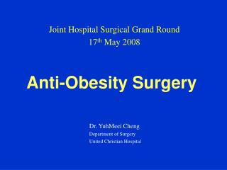 Anti-Obesity Surgery
