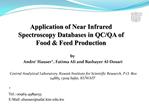 Application of Near Infrared Spectroscopy Databases in QC