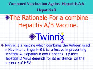 Combined Veccination Against Hepatitis A &amp; Hepatitis B