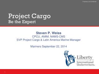 Project Cargo Be the Expert