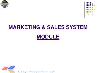 MARKETING &amp; SALES SYSTEM MODULE