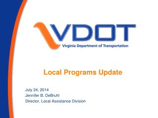 Local Programs Update