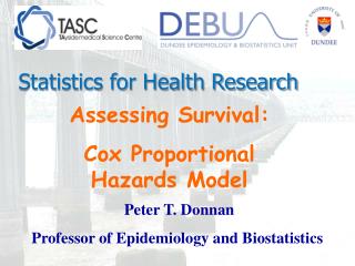 Assessing Survival: Cox Proportional Hazards Model