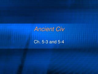 Ancient Civ