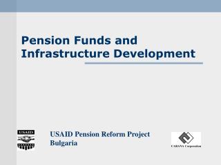 Pension Funds and Infrastructure Development