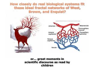 or… great moments in scientific discourse as read by children