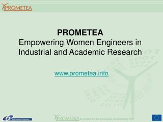 PROMETEA Empowering Women Engineers in Industrial and Academic Research