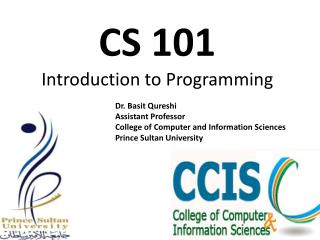 CS 101 Introduction to Programming