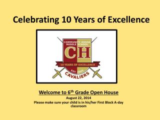 Celebrating 10 Years of Excellence