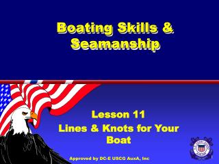 Boating Skills &amp; Seamanship