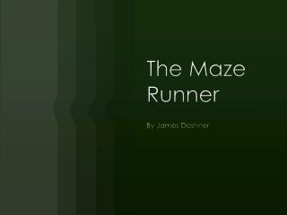 The Maze Runner