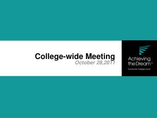 College-wide Meeting