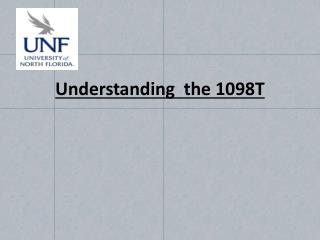 Understanding the 1098T
