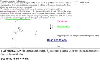 P11 Exercice