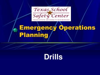 Emergency Operations Planning