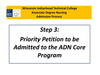 Wisconsin Indianhead Technical College Associate Degree Nursing Admission Process