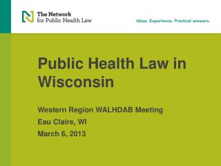 Public Health Law in Wisconsin