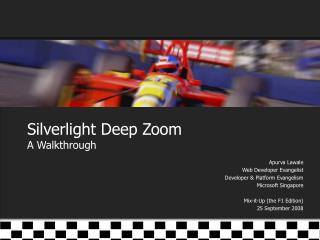 Silverlight Deep Zoom A Walkthrough