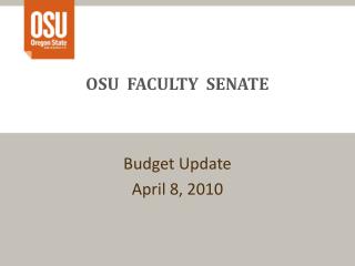 OSU FACULTY SENATE