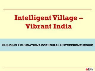 Intelligent Village – Vibrant India