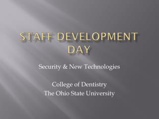 Staff development Day