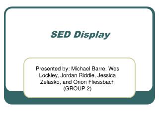 SED Display