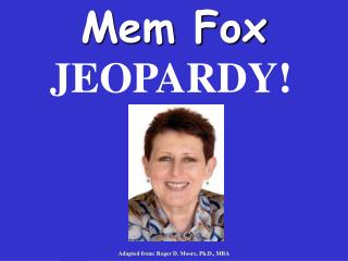 Mem Fox