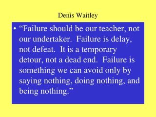 Denis Waitley