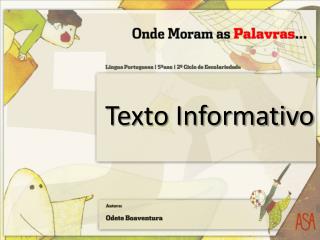 Texto Informativo