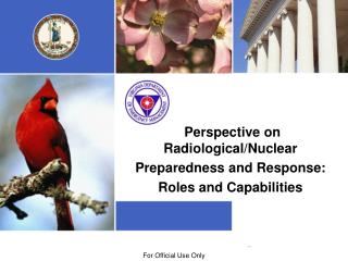 Perspective on Radiological/Nuclear Preparedness and Response: Roles and Capabilities