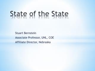 State of the State