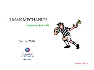 3 MAN MECHANICS Originated by John P. Hill