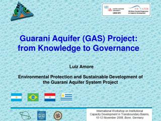 Environmental Protection and Sustainable Development of the Guarani Aquifer System Project