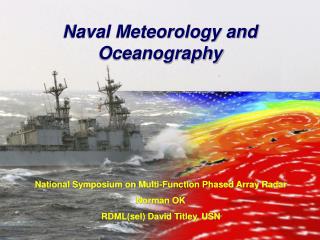 Naval Meteorology and Oceanography