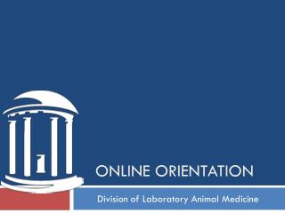 Online Orientation