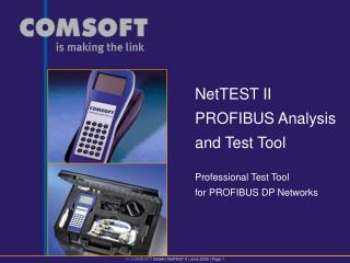 Professional Test Tool for PROFIBUS DP Networks