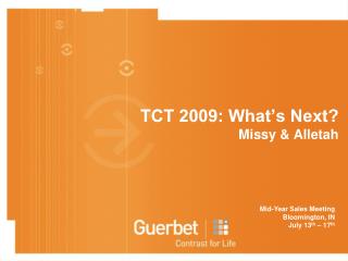TCT 2009: What’s Next? Missy &amp; Alletah