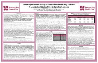 The Interplay of Personality and Addiction in Predicting Sobriety: